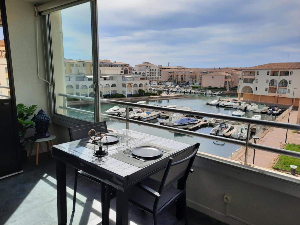 Charmant T2 Vue Marina Plages A Pied Sète Exteriör bild