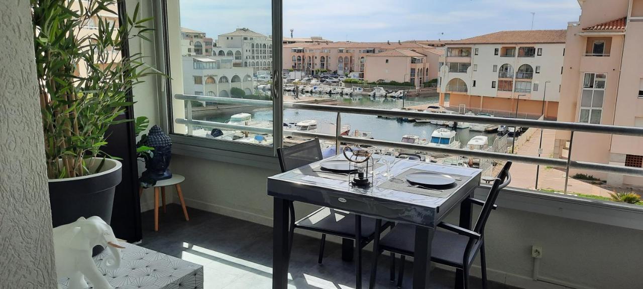 Charmant T2 Vue Marina Plages A Pied Sète Exteriör bild
